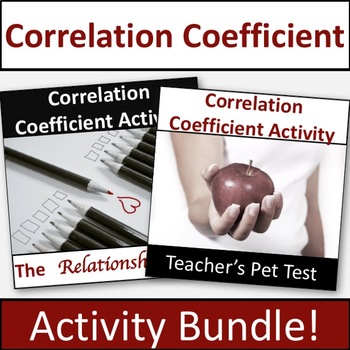 Preview of Correlation Coefficient Activity Bundle!