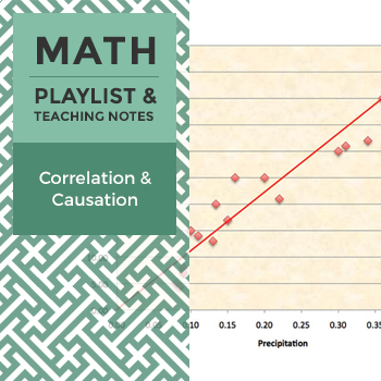 Preview of Correlation and Causation - Playlist and Teaching Notes