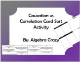 Correlation vs Causation Card Sort Activity