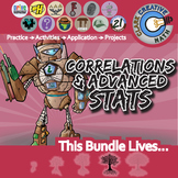 Correlations & Adv Stats Unit Bundle - Pre-Calc - Distance