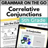 Correlative Conjunctions 5th Grade Grammar Worksheets & Ce