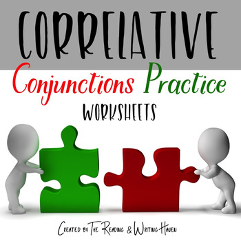 Preview of Correlative Conjunctions Practice Worksheets