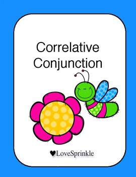 Preview of Correlative Conjunctions Worksheet
