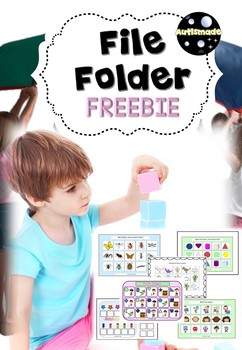 Preview of FREE Matching Folder activity for Back to School Fun,