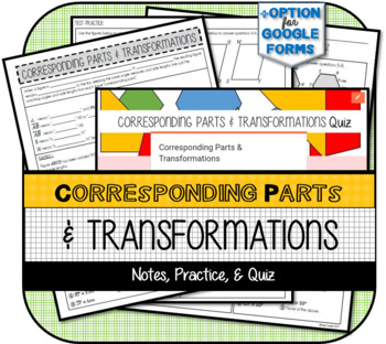 Preview of Corresponding Parts (Congruence Properties of Transformations)