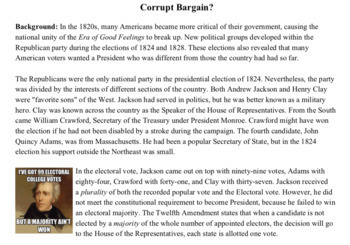 Preview of Corrupt Bargain? Election of 1824- Google Docs