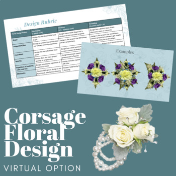 Preview of Corsage Floral Design: Virtual Option