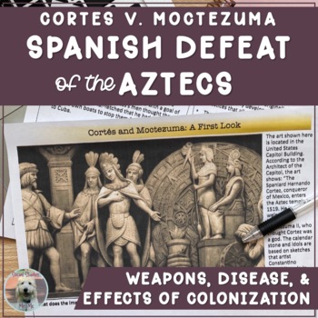 Preview of Cortes v. Moctezuma: The Spanish Defeat of the Aztec Empire Activity