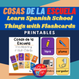 Cosas de la Escuela - Learn Spanish School Things with Fla