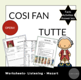 Cosi fan tutte, Opera, Mozart (Facts, activities, listenin