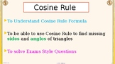 Cosine Rule