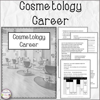 Preview of Cosmetology Career Information and Practice Skill