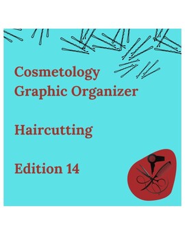 Preview of Cosmetology Graphic Organizer Hair Cutting Edition 14
