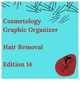 Preview of Cosmetology Graphic Organizer Hair Removal Edition 14