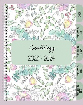 Preview of Cosmetology Instructor Binder Template