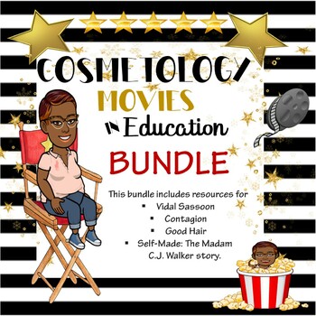 Preview of Cosmetology Movies in Education: BUNDLE