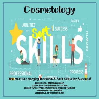 Preview of Cosmetology Soft Skills Learning Stations BUNDLE