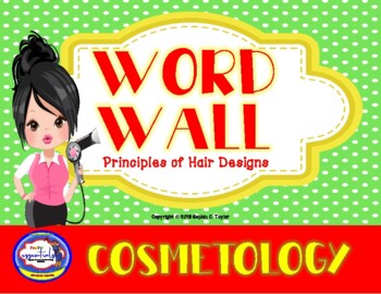 Cosmetology Words Worksheets Teaching Resources Tpt