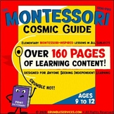 Cosmic Guide: Elementary Montessori Workbook & Learning Materials
