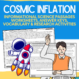 Cosmic Inflation Packet: No Prep Informational Science Pas
