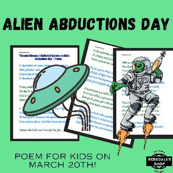 Preview of Cosmic Odyssey: A Celestial Journey on Alien Abductions Day" ~ Poem for March 20