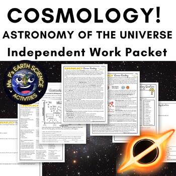 Preview of Cosmology & Astronomy (Galaxies, HR Diagrams, Big Bang) Independent Work Packet