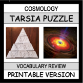 Cosmology TARSIA Puzzle | Print, Cut & Ready to Go