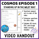 Cosmos Episode 1: Standing Up In The Milky Way - Editable 