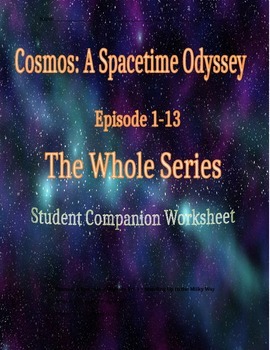Preview of Cosmos Student Companion Page for Episodes 1-13 The Whole Series