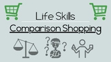 Comparison Shopping Life Skills Product Cost Present in Ca