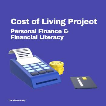 Preview of Cost of Living Assignment, Personal Finance, Financial Literacy and Research