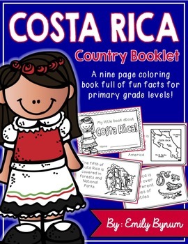 Preview of Costa Rica Booklet (A Country Study!)