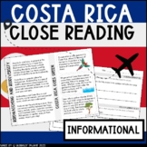 Costa Rica Nonfiction Passage with Text Features and Multi