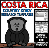 Costa Rica Country Study Research Project Templates
