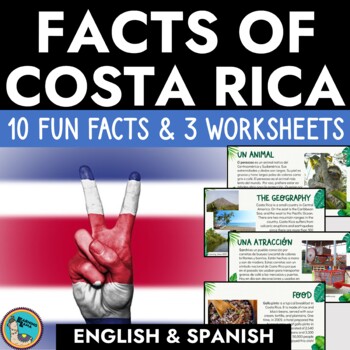 Preview of Costa Rica Fact Lessons Bundle