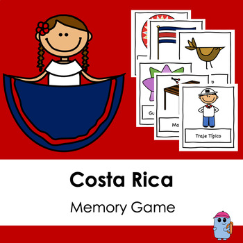 Preview of Costa Rica Memory Game in Spanish