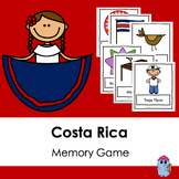 Costa Rica Memory Game in Spanish
