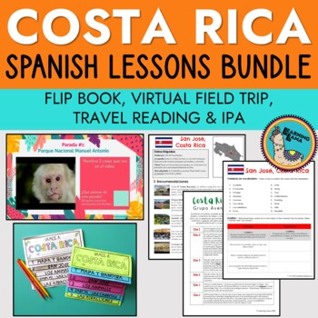 Preview of Costa Rica Spanish Class Bundle