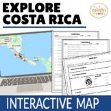 Costa Rica Virtual Field Trip Activities Interactive Map i