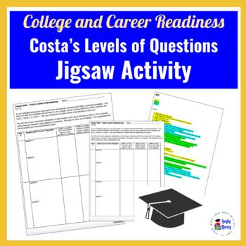 Preview of Costa's Levels of Questions Jigsaw Activity for the avid learner