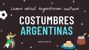 Preview of Costumbres Argentinas - Clase de Español - Español argentino