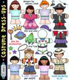 Costume Dress-Up Kids Clip Art and Printables Download
