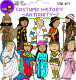 Costume History-Antiquity 2- clip art