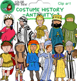 Costume History-Antiquity 3- clip art