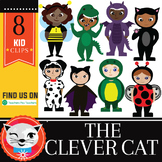 Costume Kids! 16 Piece Clip Set (by The Clever Cat)