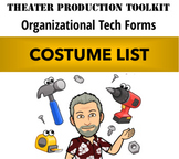 Costume List [template]