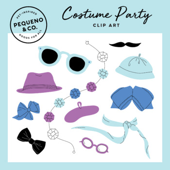 Preview of Costume Party Clip Art