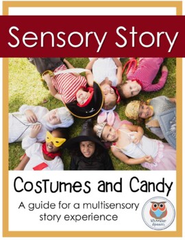 Preview of Costumes and Candy: Multi-Sensory Story for Halloween