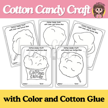 Preview of Cotton Candy Craft, Creating Joy for Kids