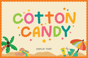 Preview of Cotton Candy Kids Font